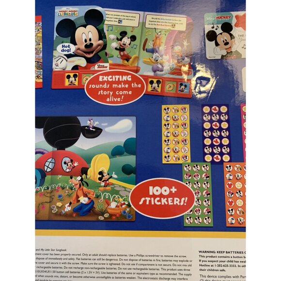 Disney Mickey & Minnie Read & Play Gift Set With Books Games & Stickers For Ages - Picture 8 of 9